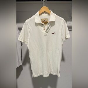 Hollister polo white L